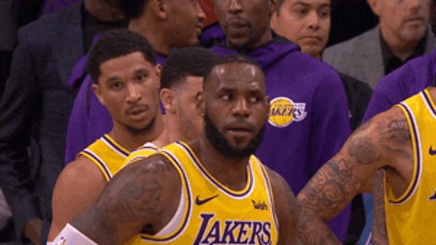 Lebron James Happy Nod Let's Go GIF