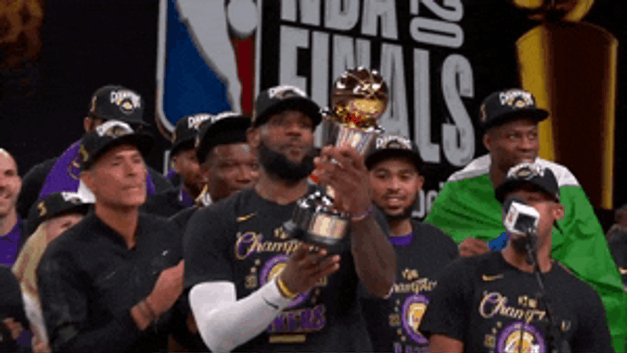 Lebron James Is The Mvp Of The Game GIF