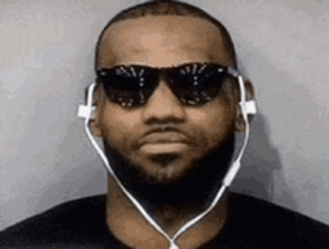 Lebron James Le Shades Meme GIF