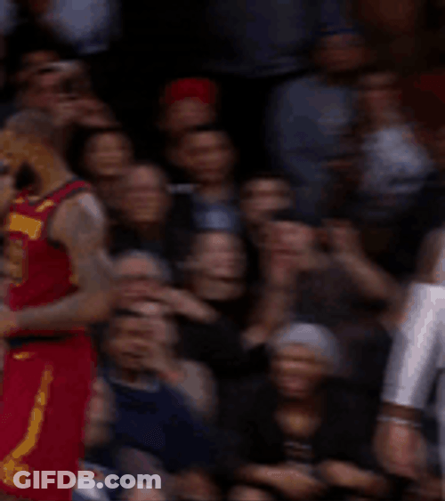 Lebron James Muscle Flex GIF