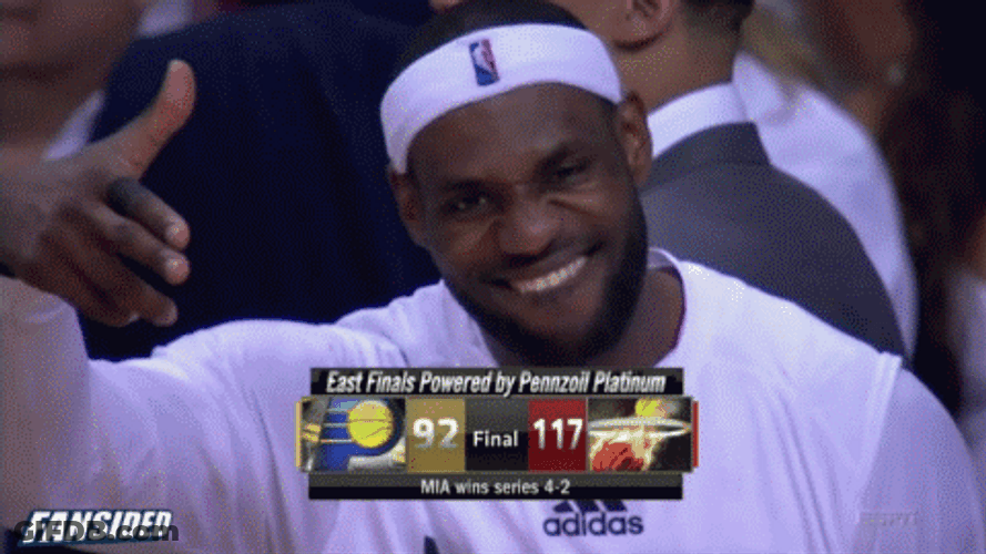 Lebron James NBA Cool Swag GIF