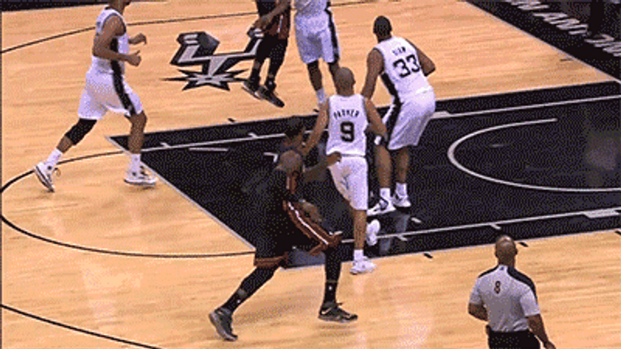Lebron James NBA Finals Dunk GIF
