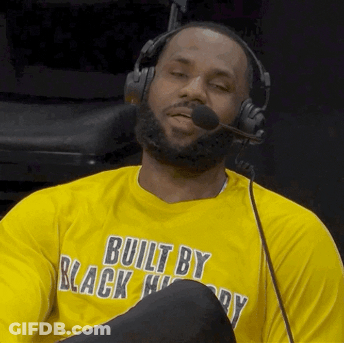Lebron James NBA Funny Laughing GIF