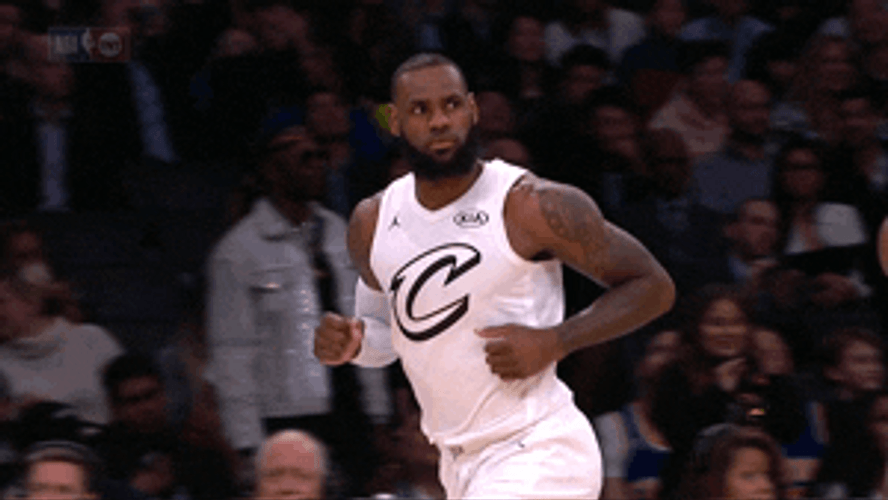 Lebron James Playing Basketball GIF