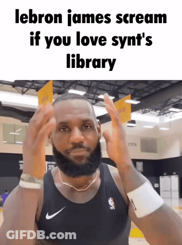 LeBron James Screaming GIF