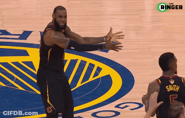 Lebron Missing Dunk Regrets GIF