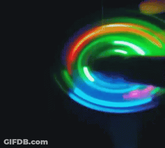 Led Light Fidget Spinner GIF