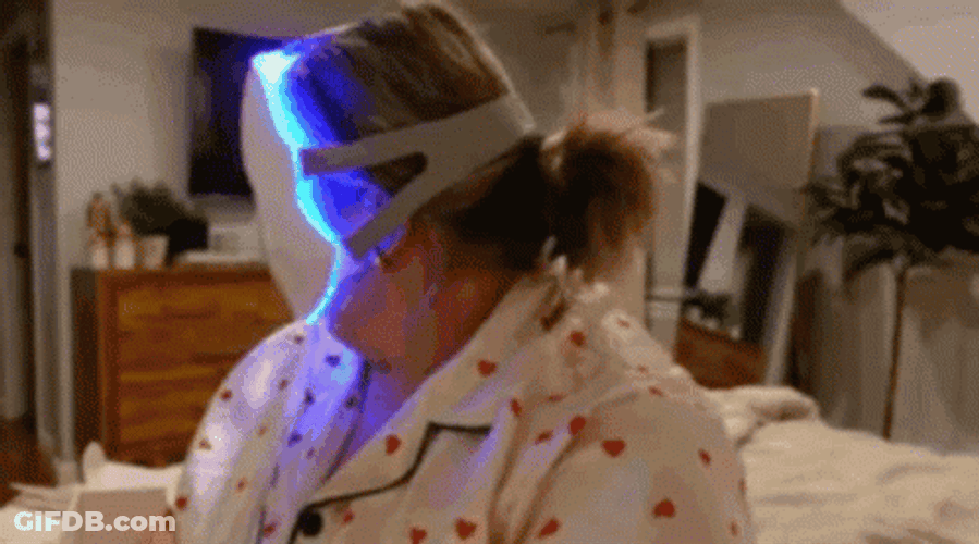 Led Light Mask GIF