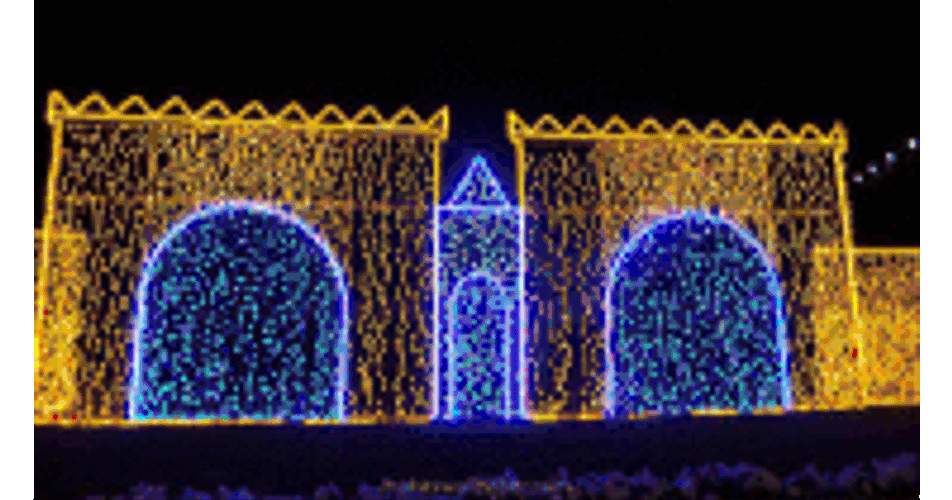 Led Outdoor Christmas Decorations Sticker GIF