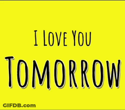 Lee I Love You Tomorrow GIF