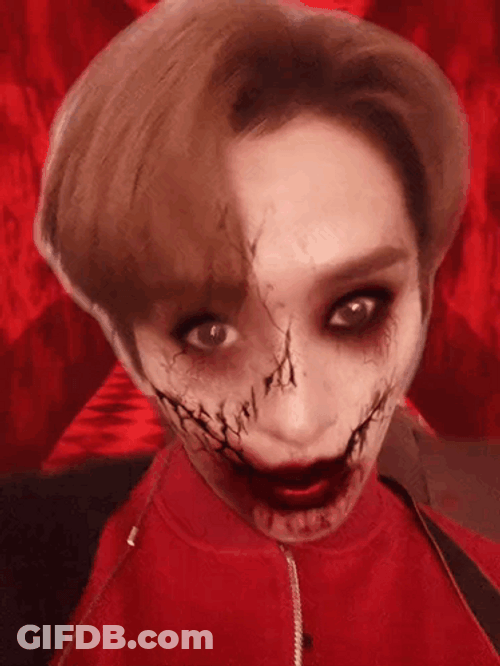 Lee Know Skz Zombie Filter GIF