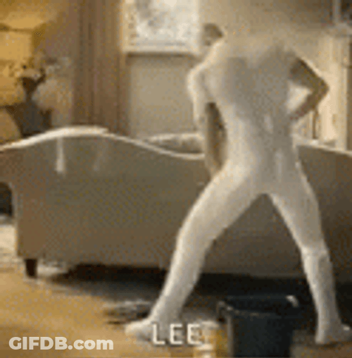 Lee Mopping Mr Clean Meme GIF