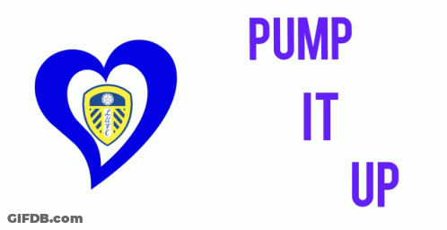 Leeds United FC Logo Pump It Up GIF