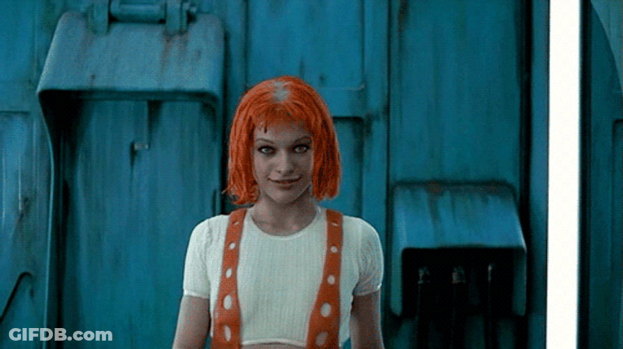 Leeloo Bye Bye GIF