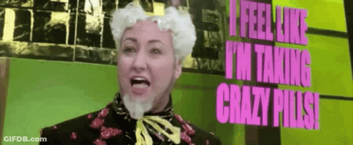 Leesha Mugatu Crazy Pills GIF