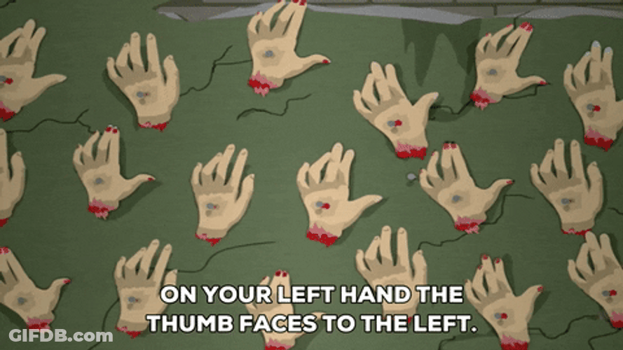 Left Handed Didn't Get It Right GIF