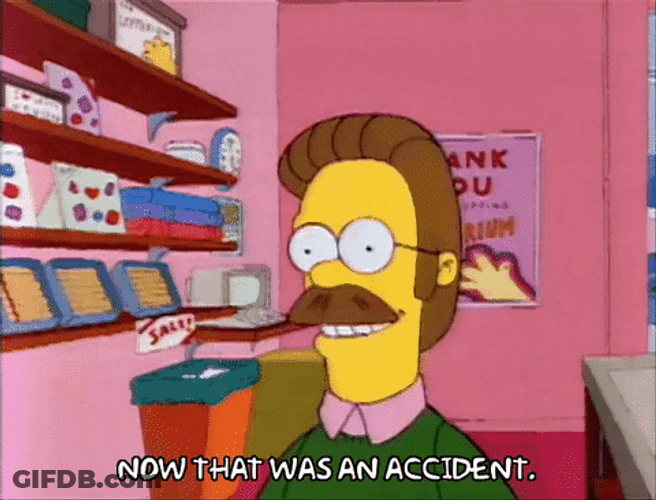 Left Handed Items Of Ned Flanders GIF