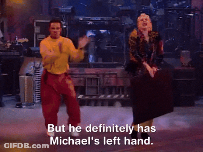 Left Handed Man Dancing GIF