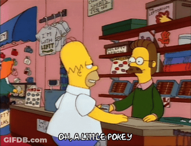 Left Handed Shop's Little Pokey GIF