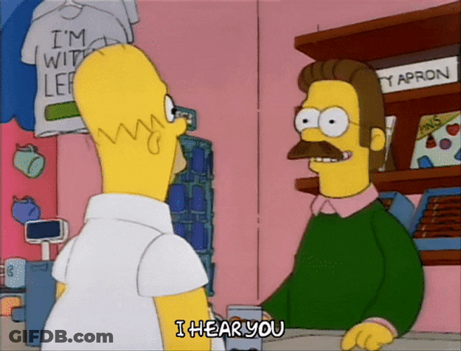 Left Handed Shop Visited By Homer Simpson GIF