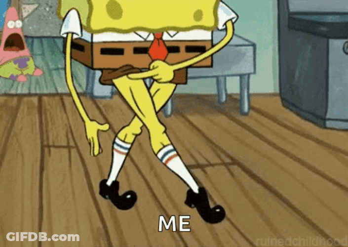 Leg Day Me Spongebob GIF