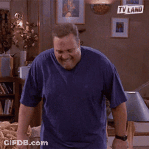 Leg Day Sitting By Kevin James GIF