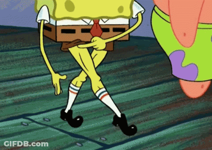 Leg Day Spongebob And Patrick Star GIF