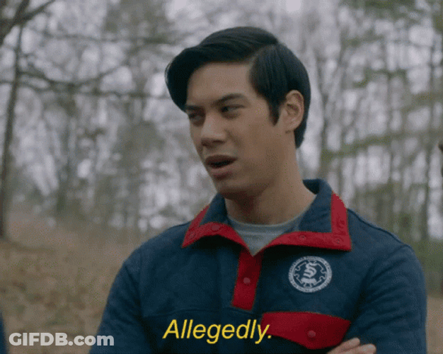 Legacies Jed Arm Crossed Allegedly GIF