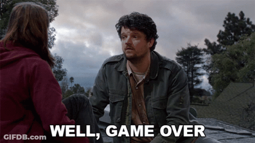 Legal Stuffs Game Over GIF