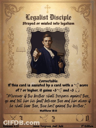 Legalist Disciple Card GIF