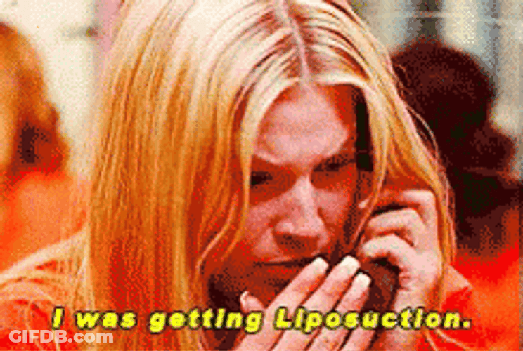 Legally Blonde Ali Larter Getting Liposuction GIF