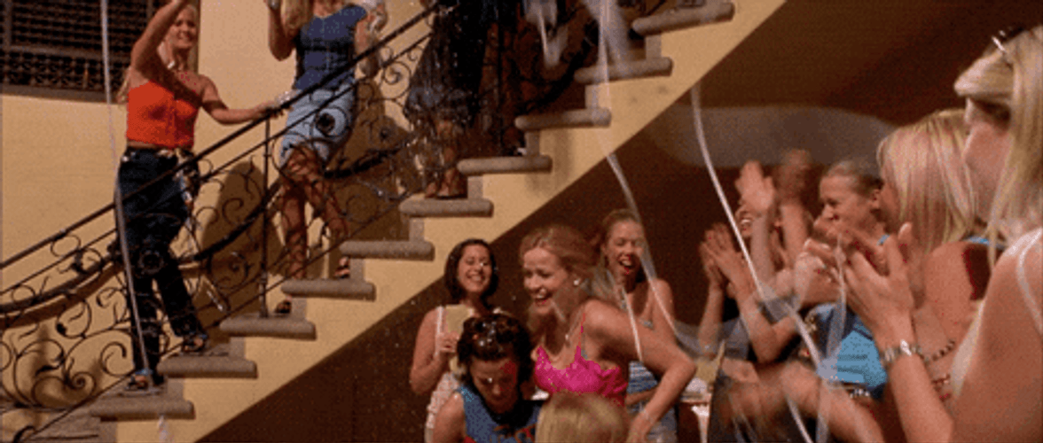 Legally Blonde Reese Witherspoon Celebrating GIF