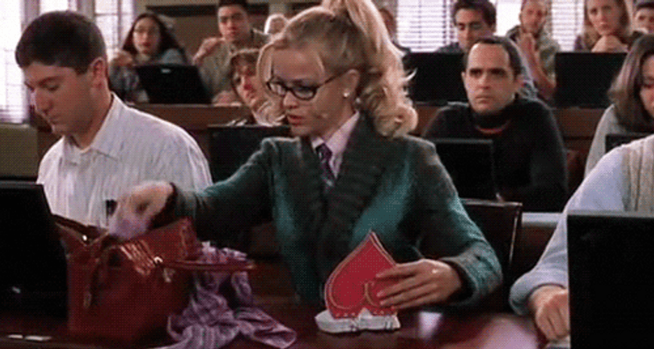 Legally Blonde Reese Witherspoon Looking For Pen GIF
