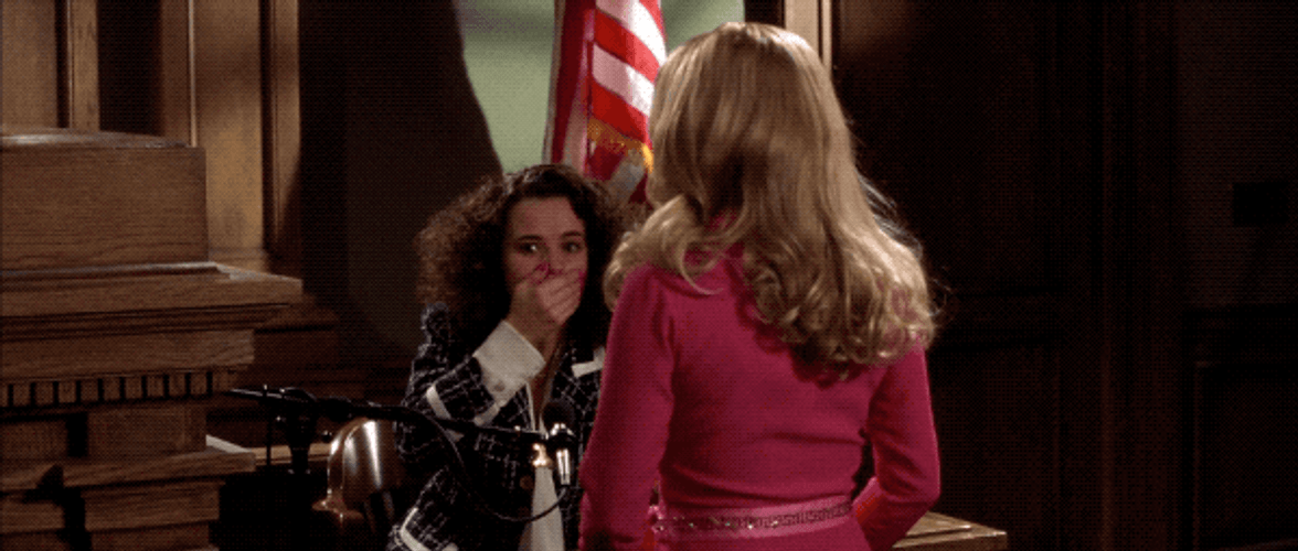 Legally Blonde Shocked Reese Witherspoon GIF