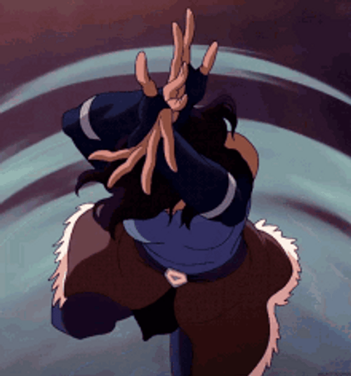 Legend Of Korra Air Bending GIF