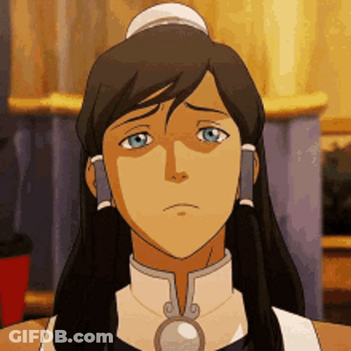 Legend Of Korra Crying GIF