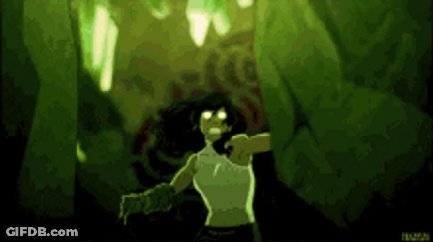 Legend Of Korra Earth Bending GIF