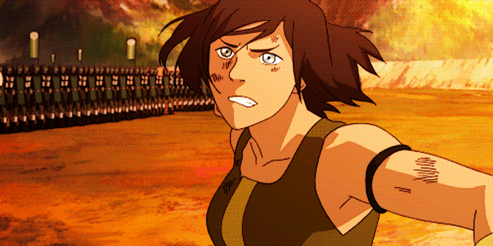 Legend Of Korra Epic Battle GIF