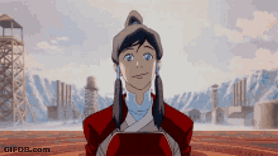 Legend Of Korra Feeling Happy GIF