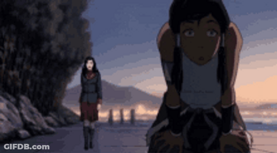 Legend Of Korra Feeling Scared GIF