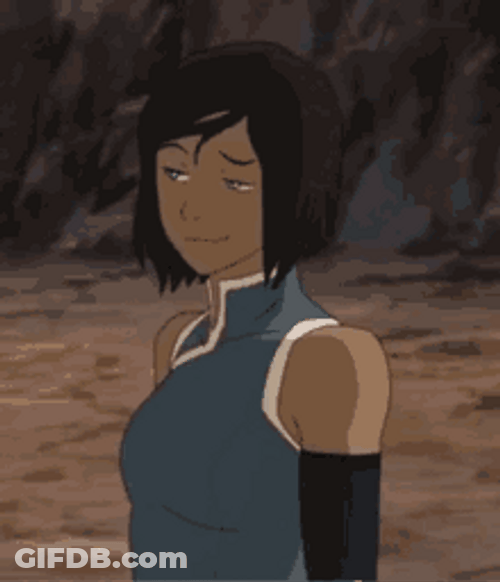 Legend Of Korra Raising Eyebrows GIF
