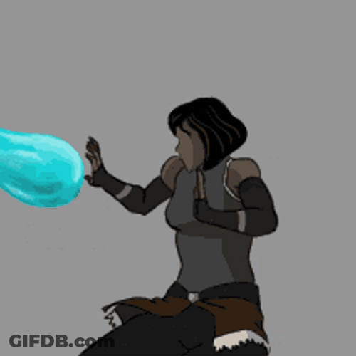 Legend Of Korra Water Bending GIF