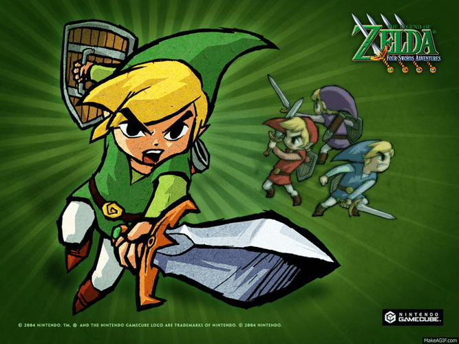 Legend Of Zelda Four Swords Adventure GIF