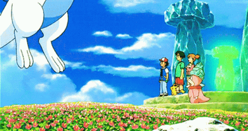 Legendary Lugia Pokemon GIF