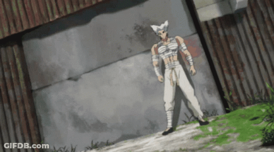 Legendary One Punch Man Garou GIF
