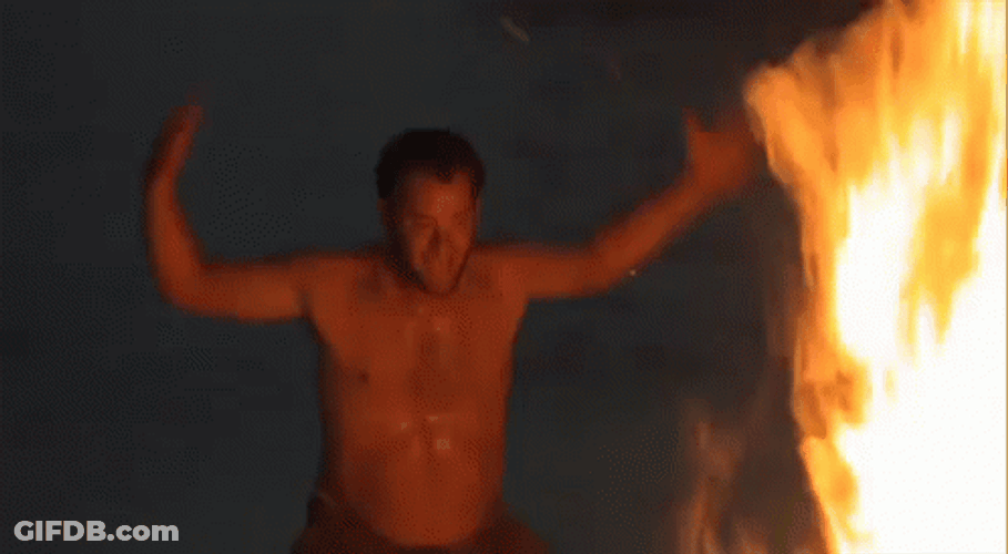 Legendary Tom Hanks Campfire Made GIF