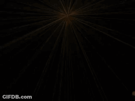 Legendary Word Surrounded By Glowing Yellow Lines GIF