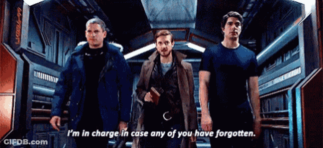 Legends Of Tomorrow In Charge GIF