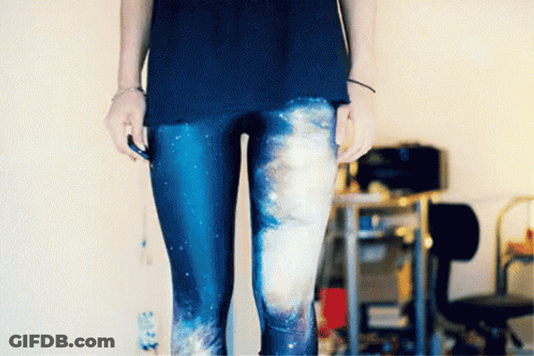 Leggings Different Designs Galaxy Skulls Cool GIF