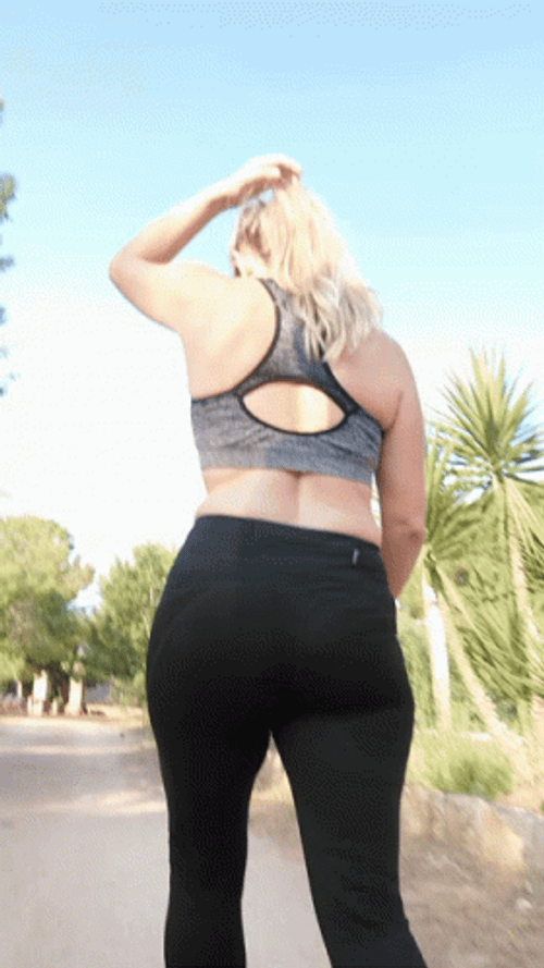 Leggings Hiking Outdoors Adventure GIF